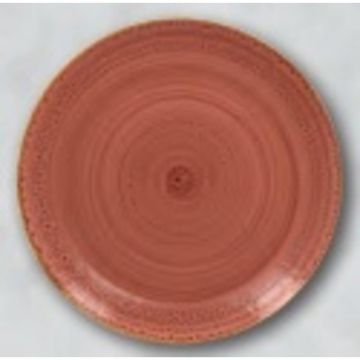 Тарелка RAK Porcelain Twirl Coral плоская 29 см