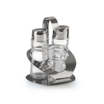 Набор для специй «Family» (соль, перец, зубочистки) Luxstahl [821]