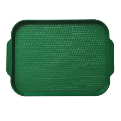 Поднос 45*35,5 см. зеленый  АБС-пластик ОСОБО ПРОЧНЫЙ (119) морозостойкий MG /1/10/