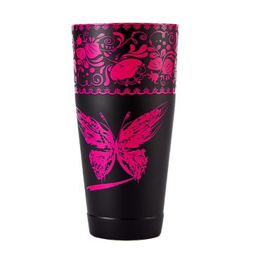 Стакан для шейкера 0,7 л Бостон Butterfly нерж с покрытием B'Guys P.L.- Barbossa