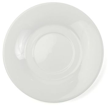 Блюдце 16.2 см для бульонной чашки 28032, костяной фарфор