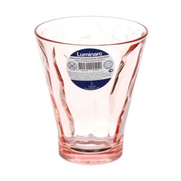 Стакан Олд Фэшн 300 мл "Шетланд Скульптура" Розовый ARC [6]