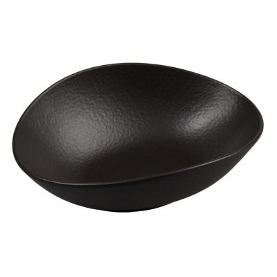 Салатник  450 мл 19*14,5 см h6,4 см Wave Up Smooth Black Raw Stellar P.L. Proff Cuisine [6]