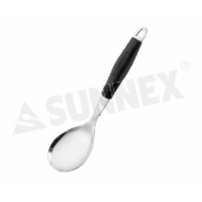 Ложка гарнирная для раздачи 28 см нерж. с силикон. ручкой SUNNEX