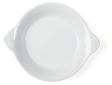 Блюдо круглое 23 см огнеупорное, шпатовый фарфор