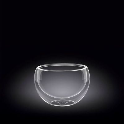 Салатник d =85 мм. 250 мл. h=75 мм. с двойными стенками Термостекло Wilmax /6/96/