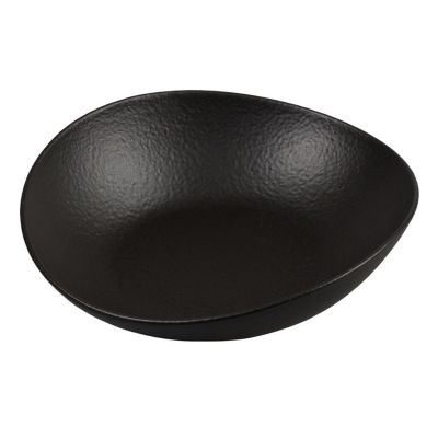 Салатник  600 мл 20*18,5 см h5,7 см Wave Up Smooth Black Raw Stellar P.L. Proff Cuisine [1]