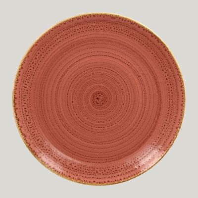 Тарелка d 28 см Twirl Coral фарфор RAK