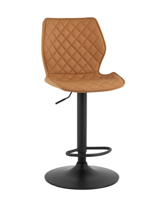 Стул барный Dome экокожа коричневый