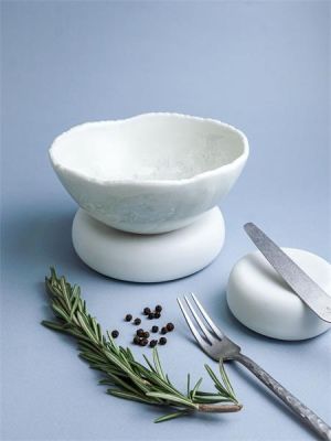 Салатник 500 мл, d 15,2 см h 6,5 см, фарфор, Boletus Fusion