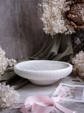 Салатник 400 мл, d 22,7 см h 7,2 см, блюдо для морепродуктов, Boletus