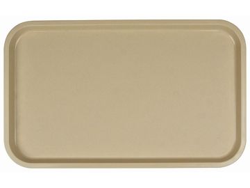 Поднос столовый из полипропилена 530x330 мм бежевый