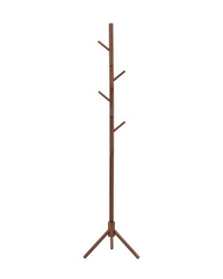 Вешалка напольная Hook темное дерево