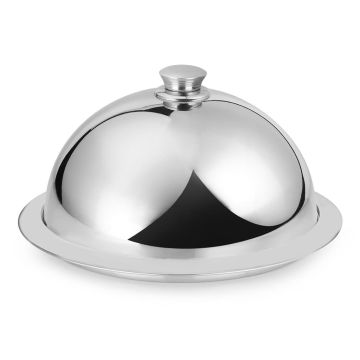 Блюдо для подачи с крышкой d 30 см нерж. P.L. Proff Cuisine