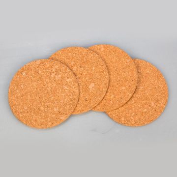 Подставка под горячее 15,2*1 см, набор 4шт, пробка P.L. Proff Cuisine