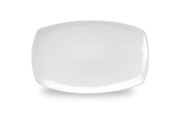 Тарелка прямоугольная 32х20 см Eros, шпатовый фарфор