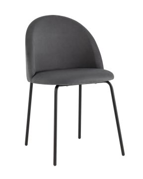 Стул Коди велюр тёмно-серый