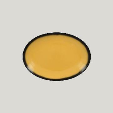 Блюдо овальное RAK Porcelain LEA Yellow 26 см (желтый цвет)