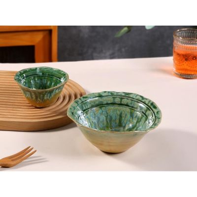 Салатник  500 мл 17*16,5 см h7,5 см Green Flower Frutti di Mare P.L. [1]
