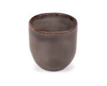 Стаканчик под саке/подставка под яйцо Fortuna 5 см серый, керамика