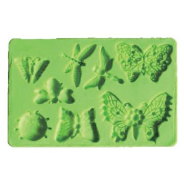 Форма кондитерская "Насекомые" 13,5*8,5 см силикон P.L.