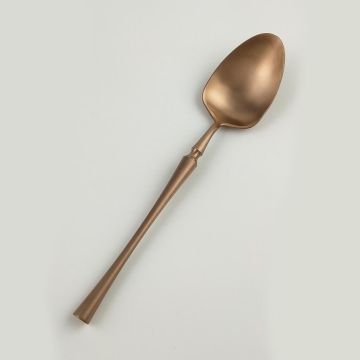 Ложка чайная 15 см матовая медь PVD 1920-Copper P.L. [12]