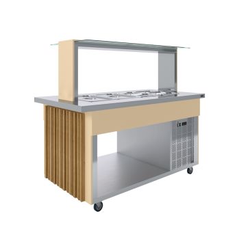 Салат-бар тепловой Luxstahl СБТ-1500 Premium