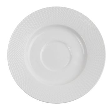 Блюдце 15 см Victoria (к чашке 33351), костяной фарфор