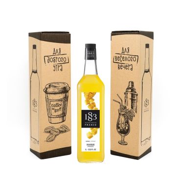 Сироп Манго 1л в фирменной коробке 1883 Maison Routin