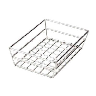 Корзинка для подачи 23*15 см h6 см прямоуг. нерж. P.L. Proff Cuisine