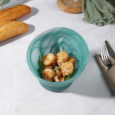 Салатник  600 мл d 15 см h11 см Green Sky косой конус матовое стекло P.L. Proff Cuisine [4]