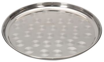 Поднос для подачи d= 45 см. нерж. /1/18/