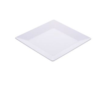 Блюдо 18х18 cм, поликарбонат белый