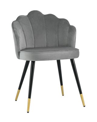 Стул Камилла велюр серый