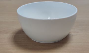 Салатник 300 мл, поликарбонат белый