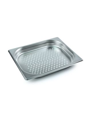 Гастроемкость 1/2 h= 40 мм. 325*265 мм. 2 л. нерж. перфорир. d=6 мм. MGSteel /1/6/12/
