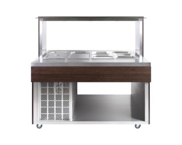 Салат-бар тепловой Luxstahl СБТ-1500 Premium (нерж.)