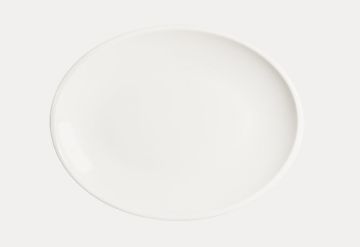 Блюдо овальное 310*240 мм. Белый, форма Мув Bonna /1/6/582/