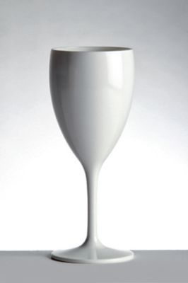 Бокал для вина, Vino, 340 мл, поликарбонат, белый