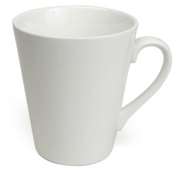 Кружка Oslo 330 мл белая, костяной фарфор