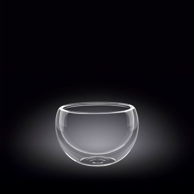 Салатник d =80 мм. 200 мл. h=58 мм. с двойными стенками Термостекло Wilmax /1/6/120/