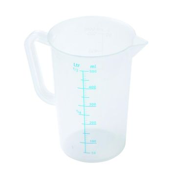 Кувшин мерный 0,5 л полипропилен d 9,1 см h13,6 см SUNNEX