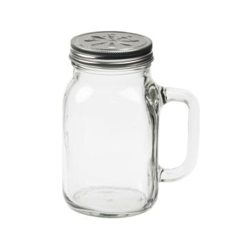 Банка для подачи коктейлей 600 мл с крышкой d 7 см h15 см P.L. - BarWare [1]