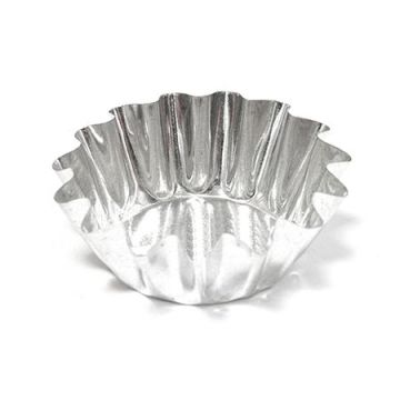 Форма для кекса №1 95 мл d=85 мм. h=30 мм. нерж. /1/ 10/ 200/