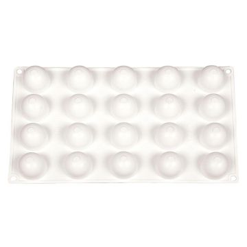 Форма кондитерская "Купол" 20 ячеек 35*35*30 мм силикон P.L.