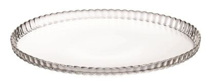 Блюдо для торта d=32 см. стекло, h=1,6 см. бортик вверх Патисери /1/6/228/ АКЦИЯ