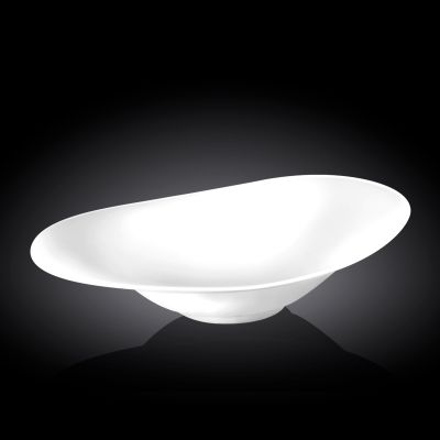 Салатник овальный 305*210 мм. 800 мл. h=55/65 мм. с широкими полями Wilmax /1/3/24/