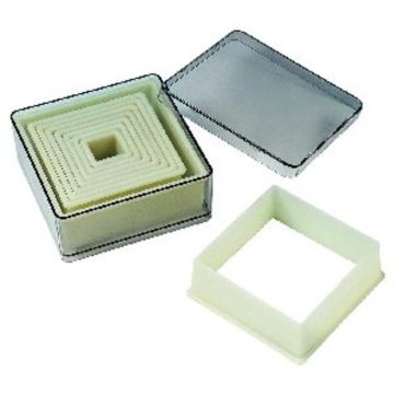 Набор кондитерских форм "Квадрат", высота 3,5 см, 9 шт, нейлон, P.L. Proff Cuisine