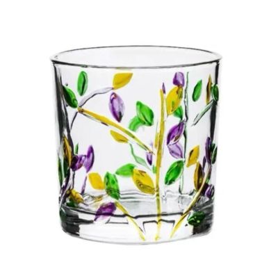 Стакан Олд Фэшн 280 мл Mosaic Flowers d 8 см h8,5 см "UTOPIA" P.L.- Barbossa [6]