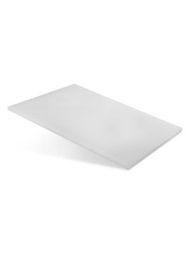 Доска разделочная 500х350х18 мм белый пластик